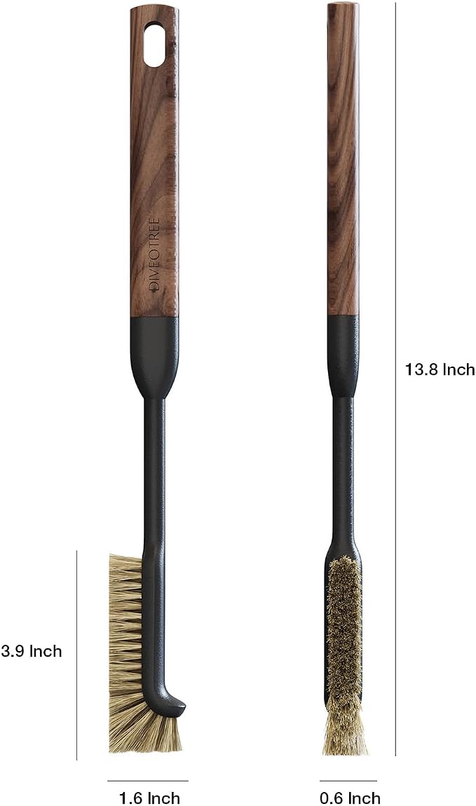 Cleaning Brush, Diveotree Hard Bristle Brush - Image 2