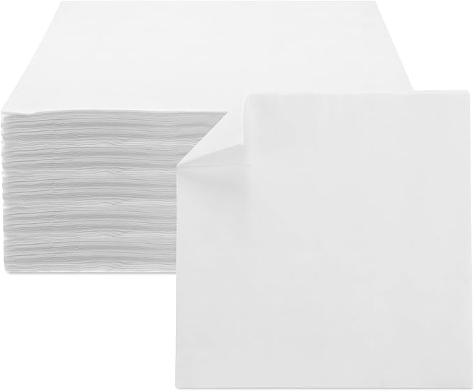 Tranqun 100 Pcs Disposable Microfiber Cleaning Cloth Bulk 12 x 12 Inch Lint by Tranqun