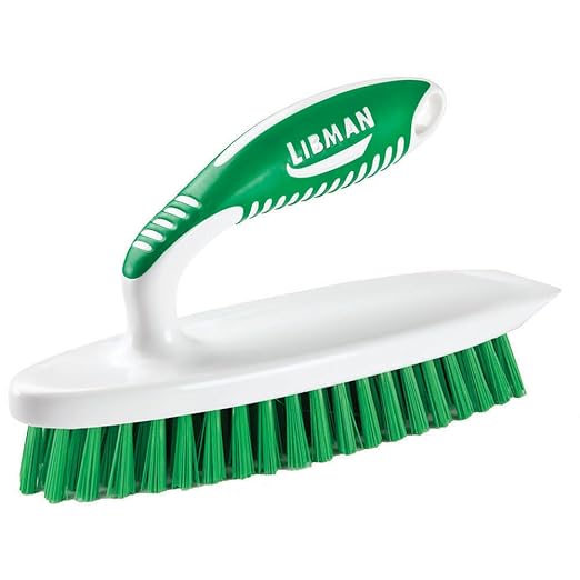 Libman Easy Grip Scrub Brush | Cleaning Brush | Bathroom Scrubber | Carpet by TheLibmanCompany