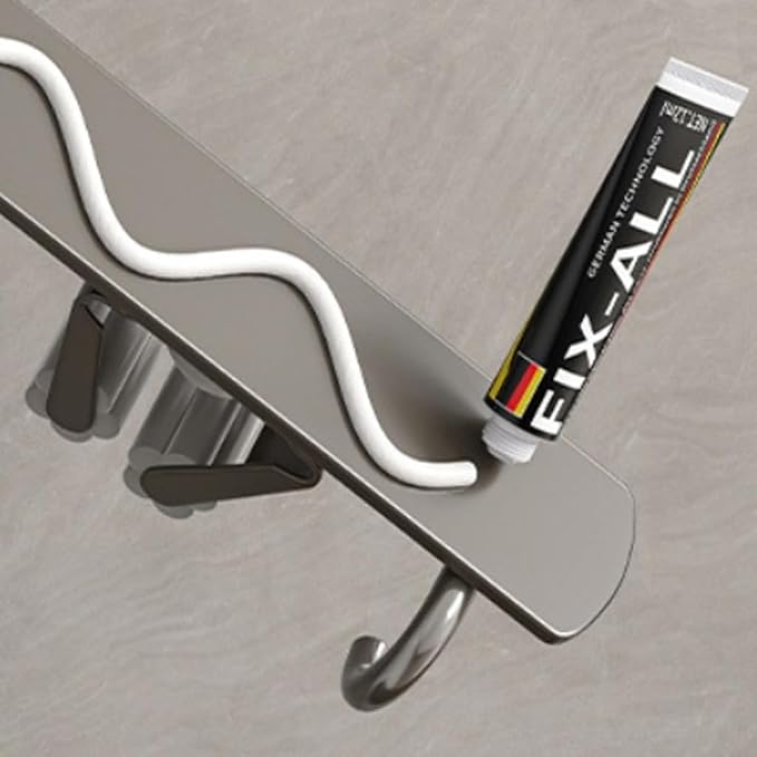 Wall Mount Mop and Broom Holder – Heavy Duty SUS304 Stainless Steel Organizer - Image 5