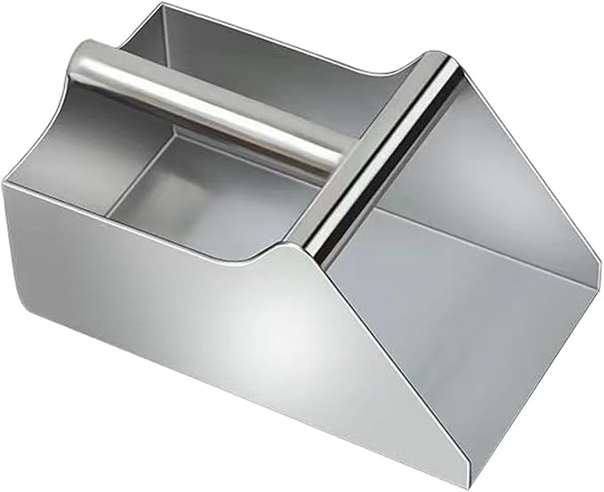 Generic Stainless Steel Dustpan by Unknown