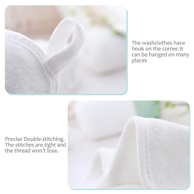 HIPHOP PANDA Baby Washcloths, Rayon Made from Bamboo - Image 6