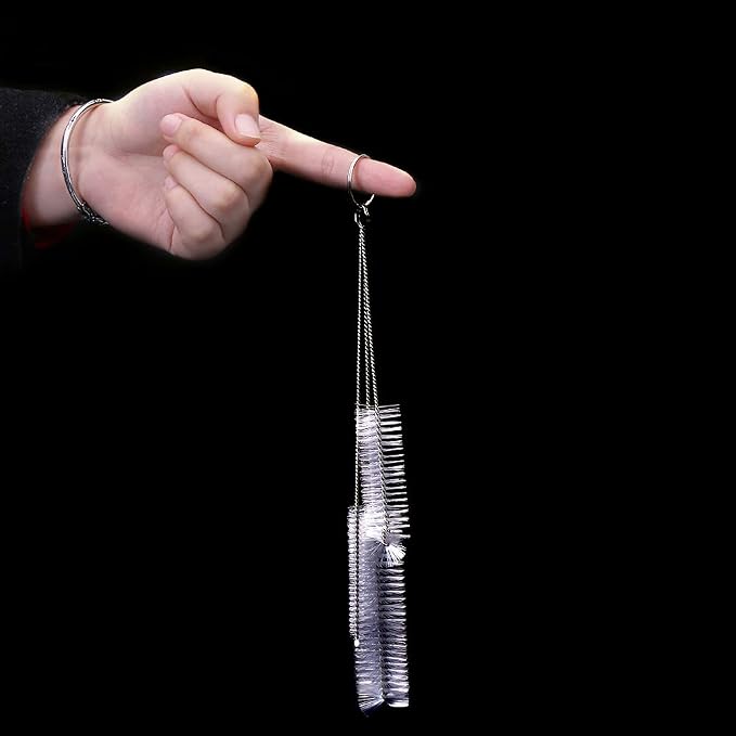DECORA Drinking Straws Cleaning Brushes Nylon Pipe Cleaner Brush Kits - Image 3