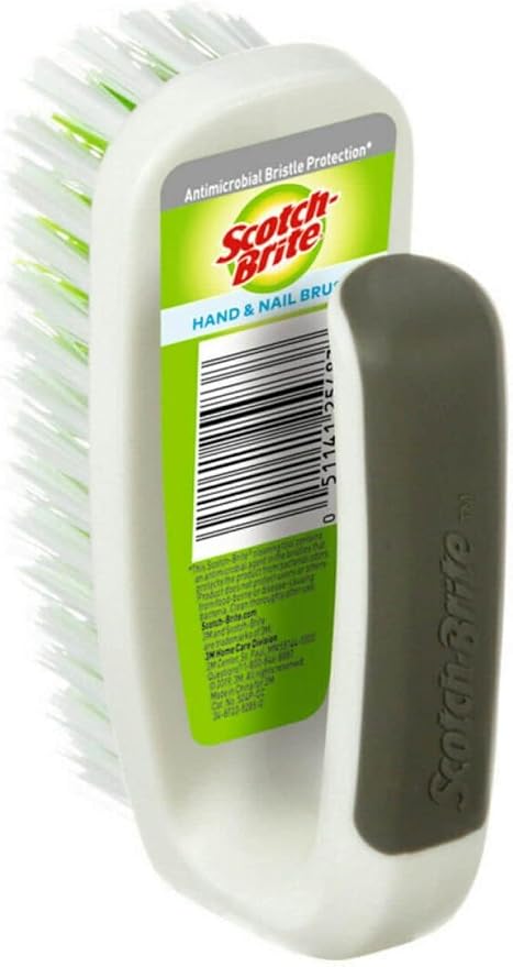 Scotch-Brite Hand and Nail Brush, 0.23 Pound by Scotch-Brite