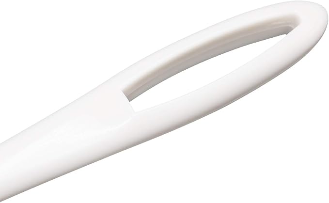 Toilet Brush White Soft Bristle Long Handle Toilet Brush and Holder Eco Plastic - Image 5