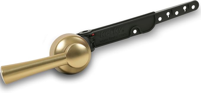 Korky 6094BP StrongARM Tank Lever, Universal to Fit Front Angled Side Left and by Korky