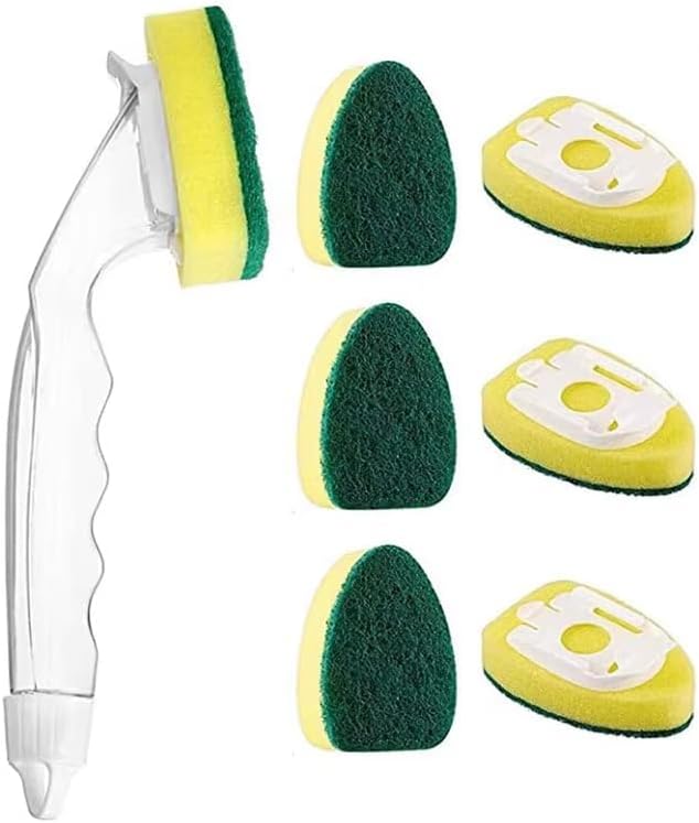 Dish Wand Refills Brush Sponge Heads, Soap Wand Sponge Replacement Pads by Unknown