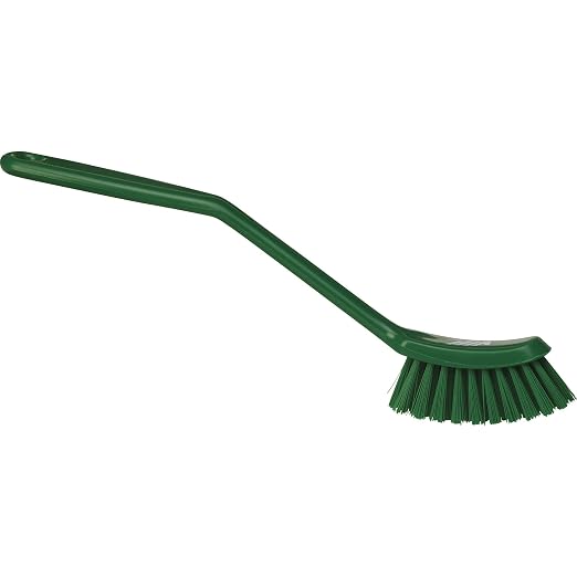 Vikan - Fine Dish Brush - Heavy-Duty, Slip-Resistant Cleaning Brush, - Image 3