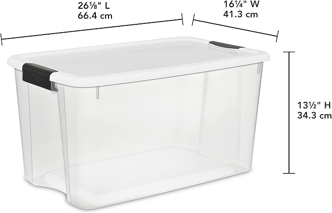 Sterilite 12-Pack Ultra Latching Box, Storage Bins - Image 4