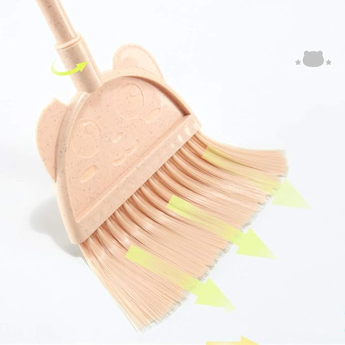 Mini Broom with Dustpan for Kids, Little Housekeeping Helper Set - Image 7