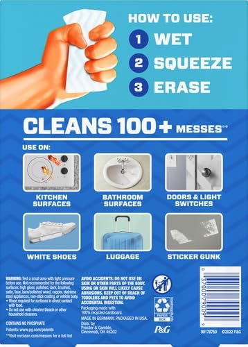 Mr. Clean Magic Eraser Original Cleaning Pads, Bathroom Cleaning Supplies - Image 3
