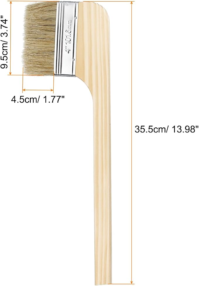 HARFINGTON Paint Brush 2Pcs 4" Brush Width Reusable Variety Angle Bend Brushes - Image 2