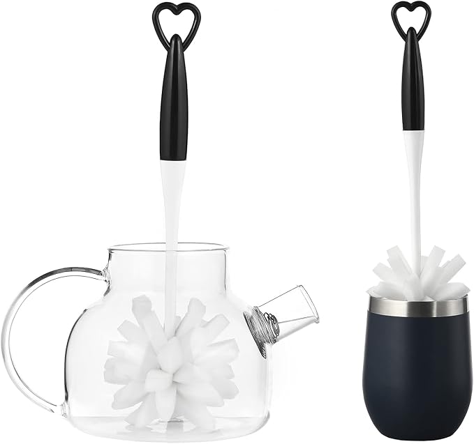 ALINK Bottle Glass Dish Sponge Cleaning Brush - Image 7