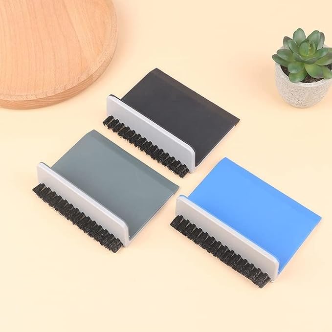 Black Kitchen Sink Squeegee Cleaner Countertop Brush Wiper Vegetable Cleaning - Image 6