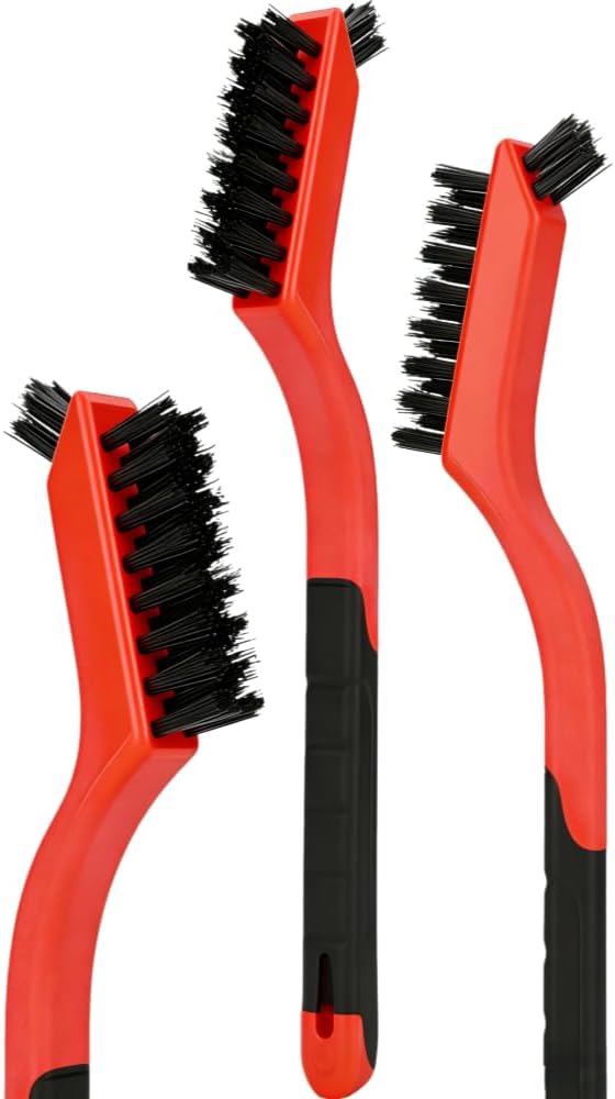 6PCS Nylon Scrub Brush Set – Non-Scratch Cleaning Brushes - Image 4