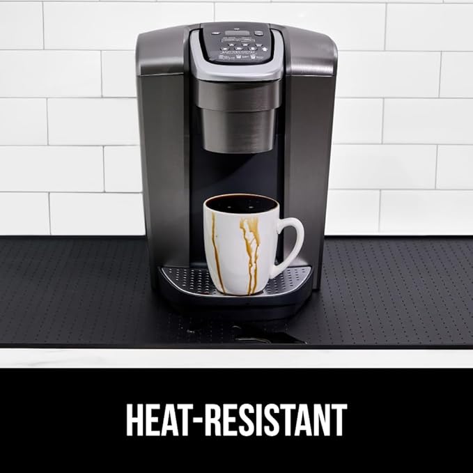 GORILLA GRIP Silicone Coffee Mat, Espresso Machine Bar Accessories, Keep - Image 7