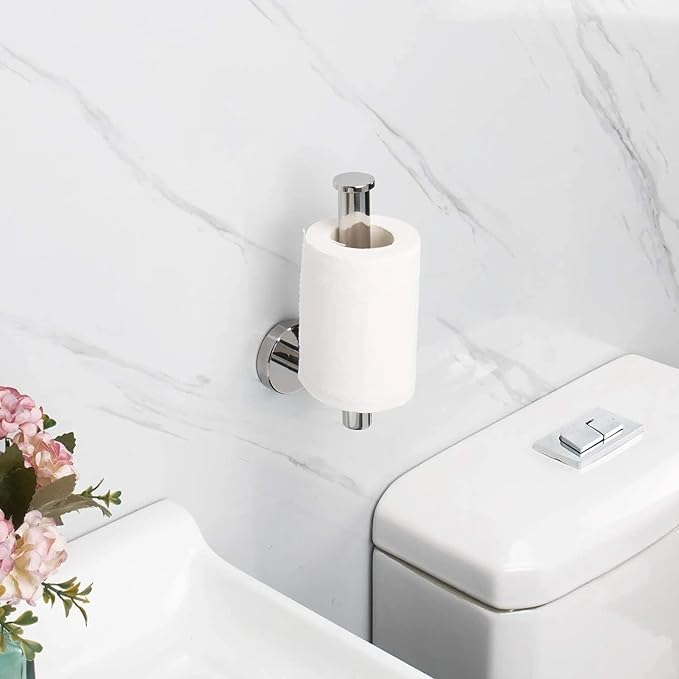 NearMoon Bathroom Toilet Paper Holder, Premium SUS304 Stainless Steel Rustproof - Image 2