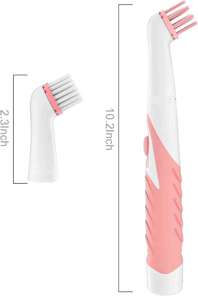 Electric Brush with 4-in-1 Multiple Brush Heads, Cordless Motorized Cleaning - Image 5