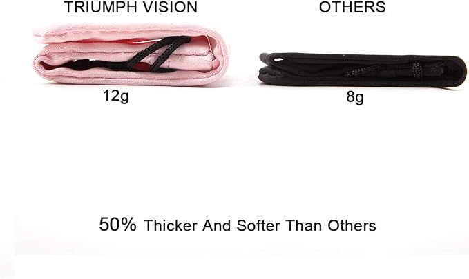 TRIUMPH VISION Soft Eyeglass Pouch 3 Pack - Image 2