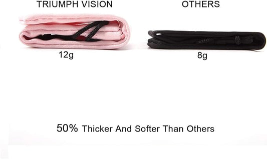 TRIUMPH VISION Soft Eyeglass Pouch 3 Pack - Image 2