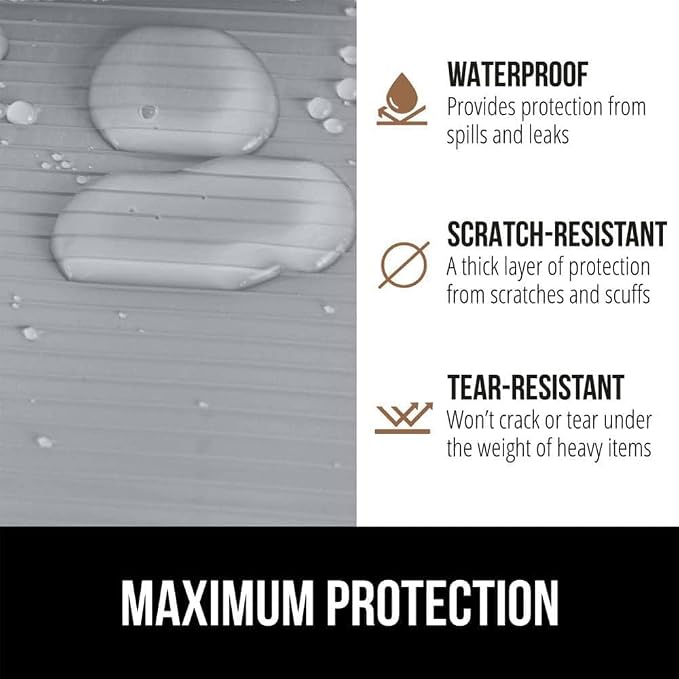 GORILLA GRIP DuraGuard Shelf Liner, Non-Adhesive Cabinet Liners - Image 4