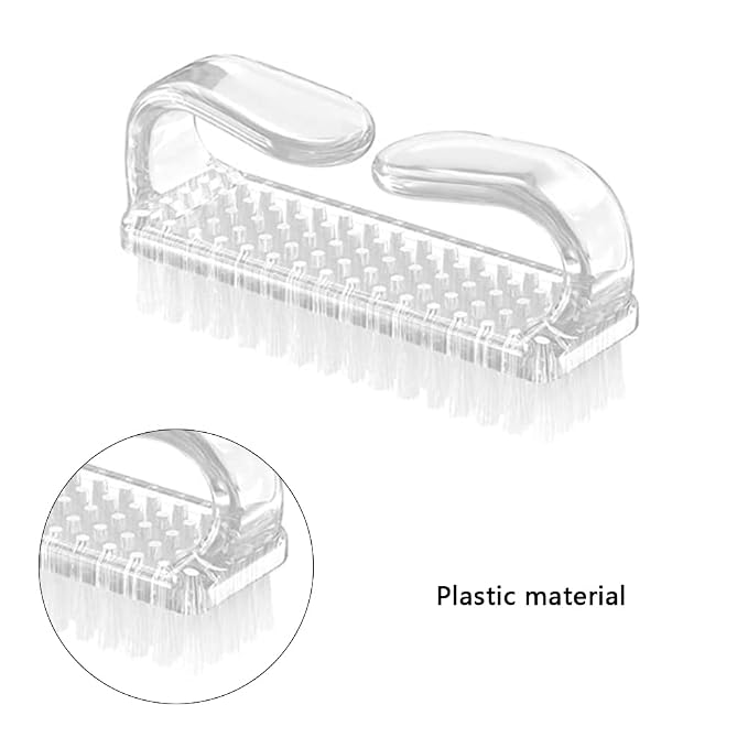 5 Pcs Handle Grip Nail Brush for Cleaning Fingernails, Nail Scrub Brush - Image 3