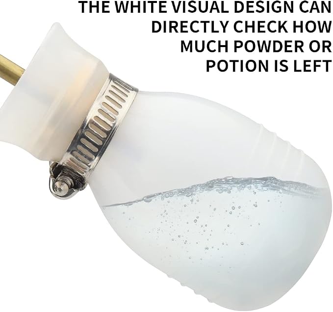 Powder Duster, Large Diatomaceous Earth Bulb Duster Applicator - Image 4