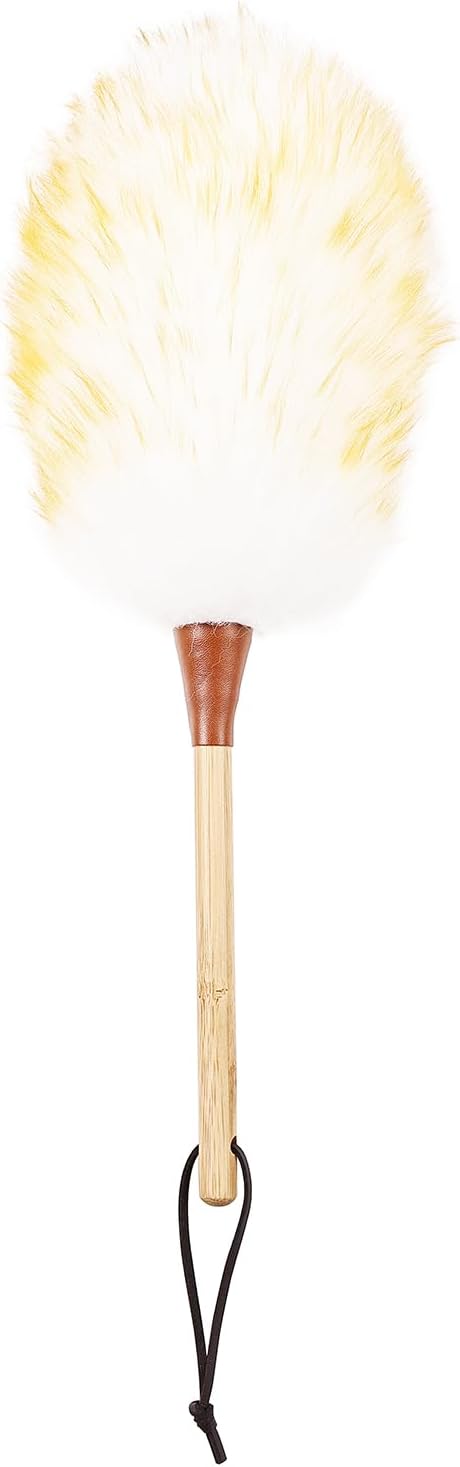 Wool Duster 16inch Soft Natural Feather Dusters by Daieeparty
