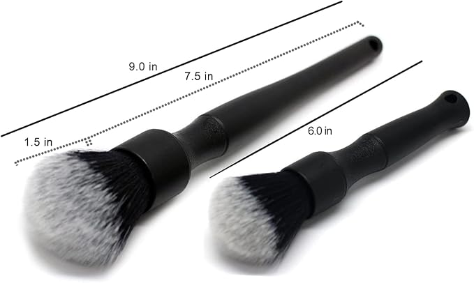 Ultra-Soft Detailing Brush Set, Comfortable Grip and Scratch-Free Cleaning - Image 4