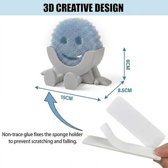 Creative Hanging Sponge Holder - Image 4