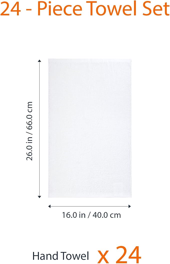 Amazon Basics Soft and Thick Cotton Hand Towels - Image 6