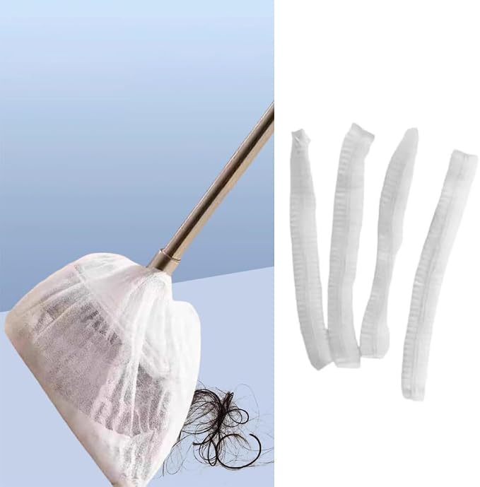 40 Pack Disposable Broom Covers Pet Hair Removal Broom Cloth Cover Caps - Image 6