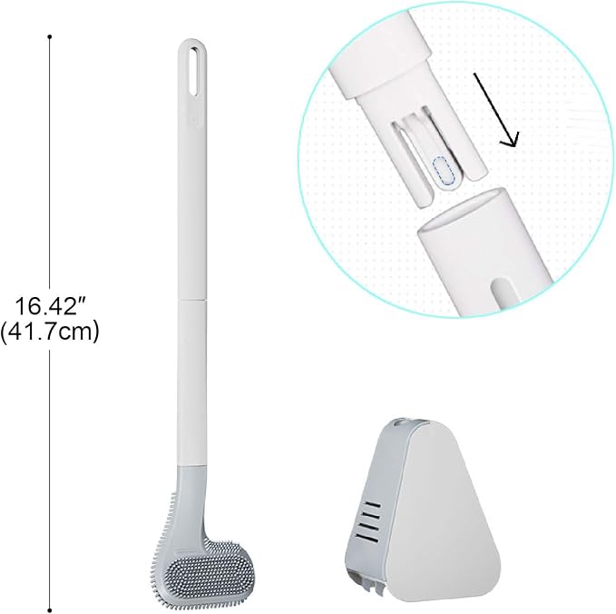 Toilet Brush, Long Handle Golf Toilet Brush - Image 8