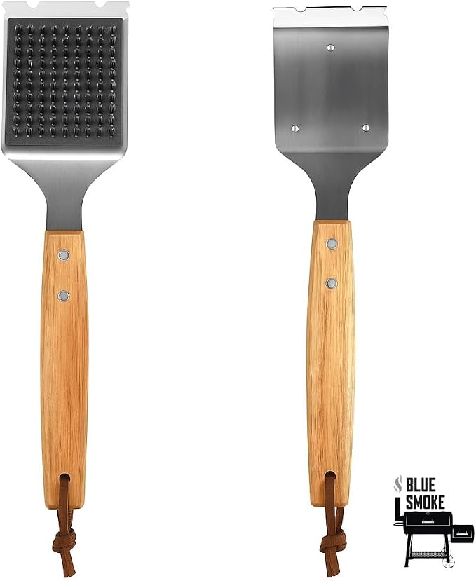 Blue Smoke Grill Brush and Scraper – Heavy Duty BBQ Cleaner - Image 3