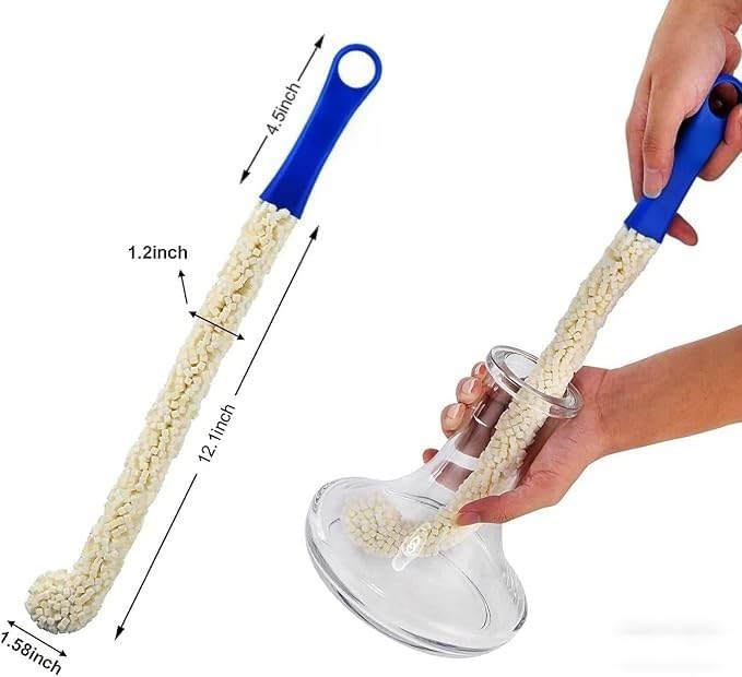 2 Pieces Decanter Cleaning Brush Bottle Cleaner Brush - Image 2