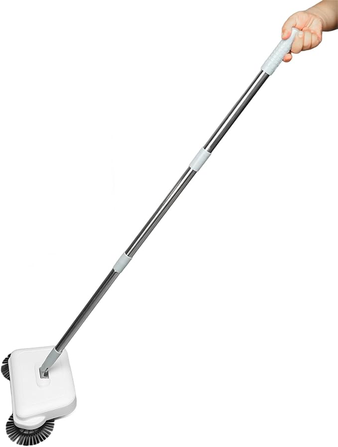Aramox Hand Push Sweeper Mop for Hardwood Floors, Manual Cordless Floor Cleaner - Image 5