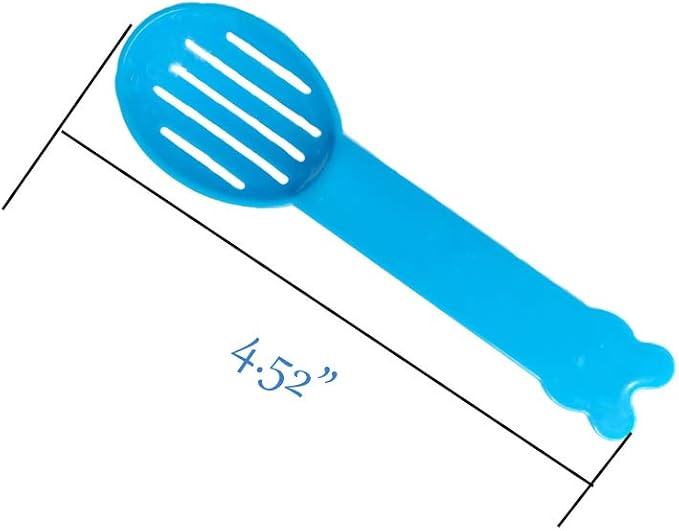 SEIS 3 Pack Hamster Dustpan and Broom Set Mini Guinea Pig White Dancer Design - Image 5
