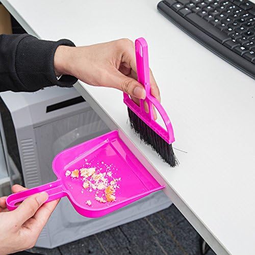 TOPZEA 6 Pack Mini Dust Pan and Brush Set, Mini Hand Broom Dustpan Set Hand - Image 3