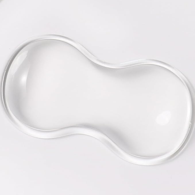 Clear Gel Wrist Rest for Mouse, Relax Your Wrist, for Laptop Computer Office & by Sumgsn