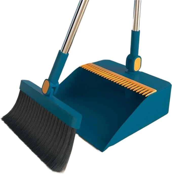 2PCS/Set Broom and Scoop Set Folding Dustpan High-end Bathroom Water Wiper to by Unknown