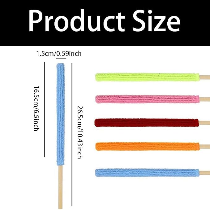 30 Pcs Microfiber Detail Duster Sticks Set - Image 2