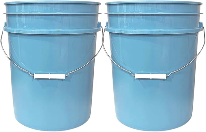House Naturals 5 Gallon Premium HPDE Plastic Bucket by House+Naturals