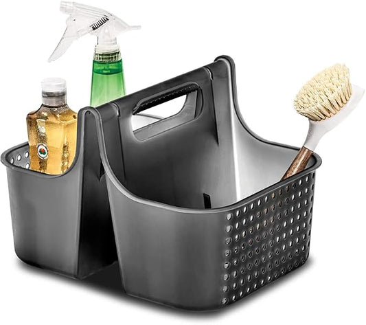 madesmart Large Premium Portable Shower Caddy, Hold Soap, Hair Supplies and - Image 2