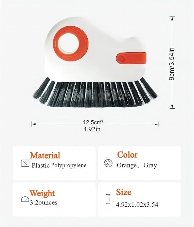 2 in 1 Groove Cleaning Brush Window Track Cleaning Tools, Window Track - Image 3