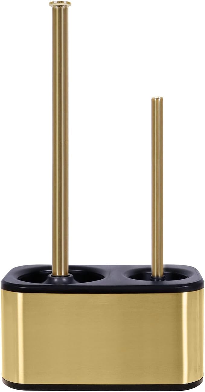 Blue Donuts Toilet Brush and Plunger Set by Blue+Donuts