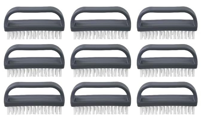 Superio Stiff Nail Brush for Cleaning Fingernails Small Scrub Brush by Superio