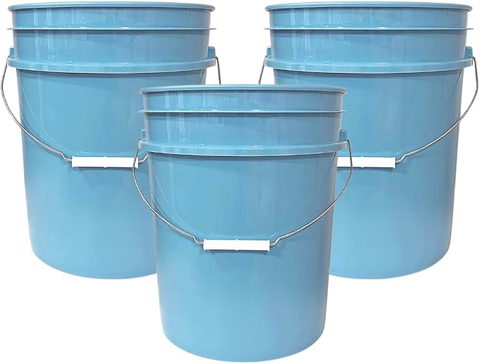 House Naturals 5 Gallon Premium HPDE Plastic Bucket by House+Naturals