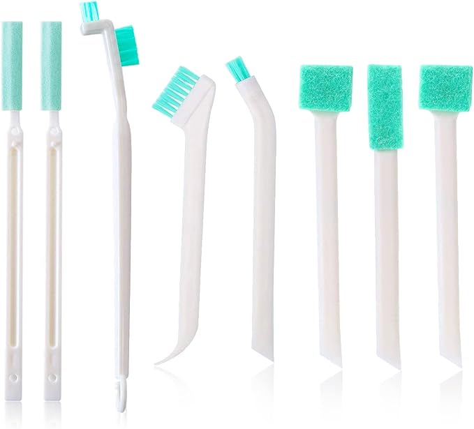 Small Cleaning Brushes for Household Cleaning, Crevice Cleaning Tool Set for by Haniforever