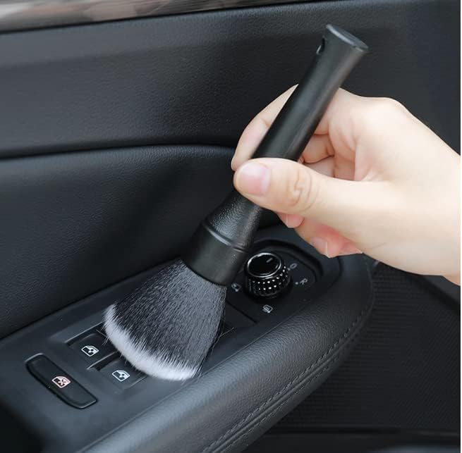 Auto Interior Dust Brush, Car Soft Bristles Detailing Brush, Scratch Free Dust by YITOO