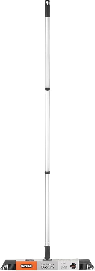 Superio 16"" Slim Silicone Salon Broom by Superio
